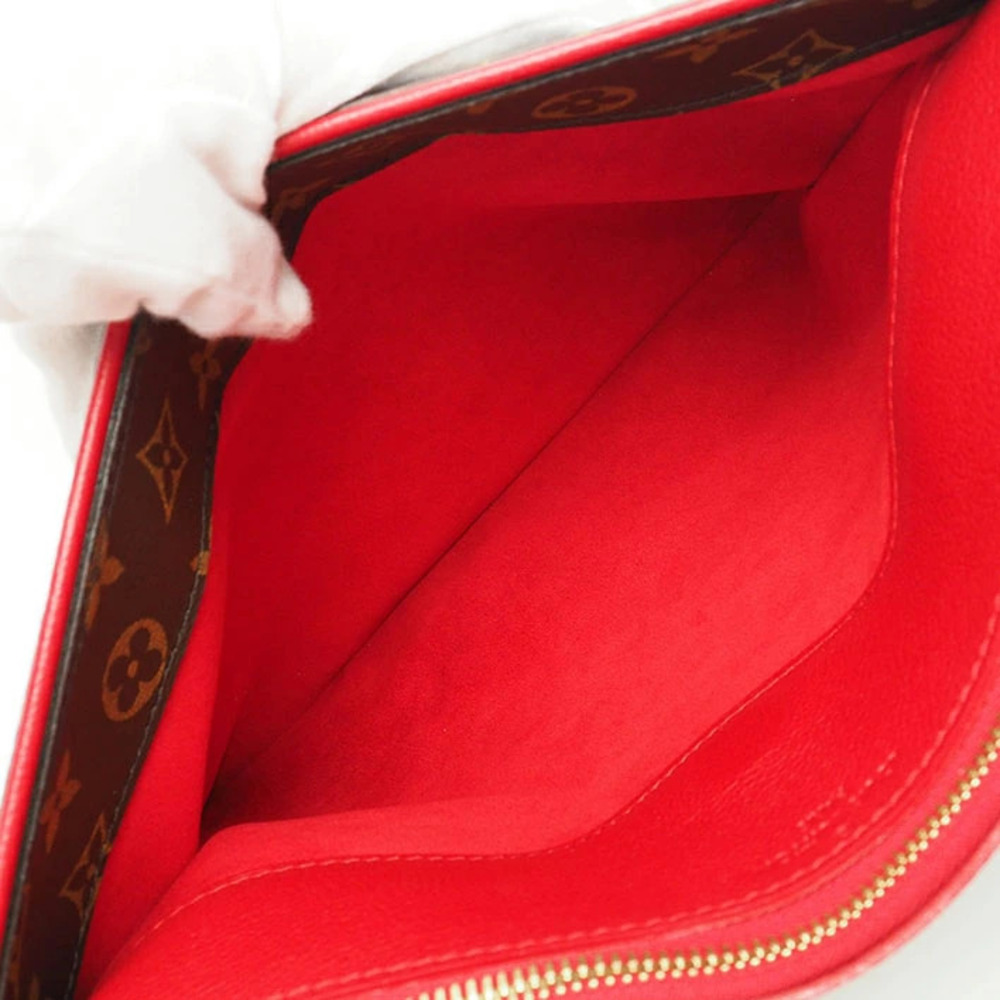 Louis Vuitton Pallas Monogram Handbag Cerise Red - Picture 4 of 6